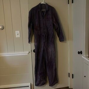 Hand dyed Levi’s cotton coveralls